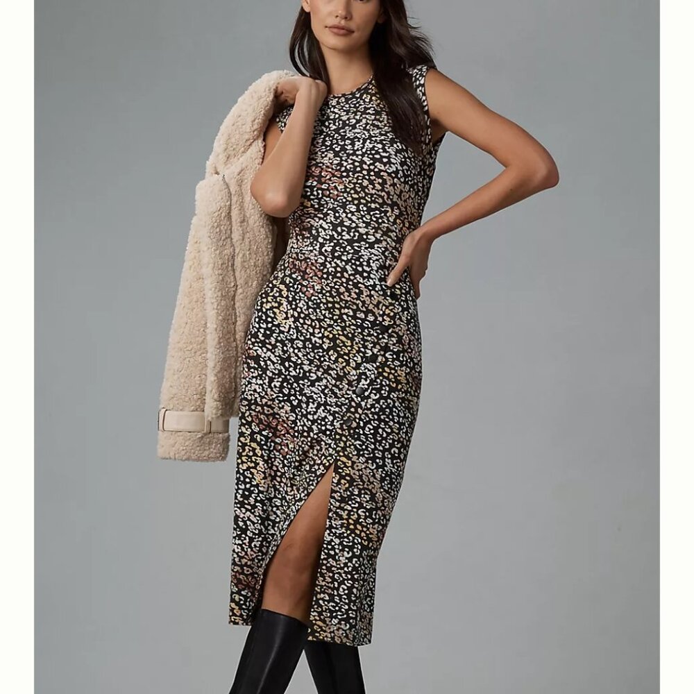Grey State Midi Dress size xs Anthropologie